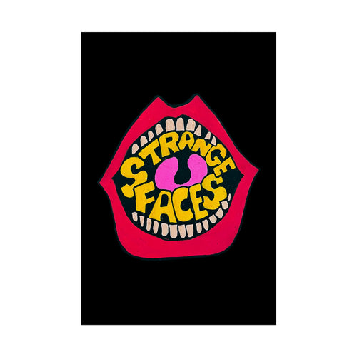 STRANGE FACES — LIPS POSTER