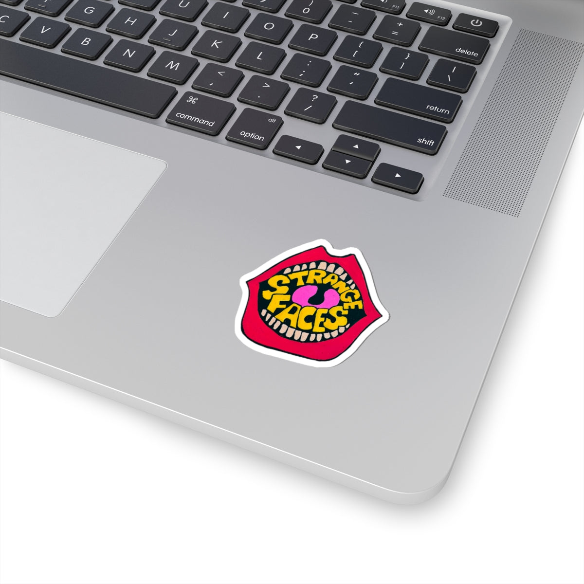 STRANGE FACES — KISS CUT STICKER